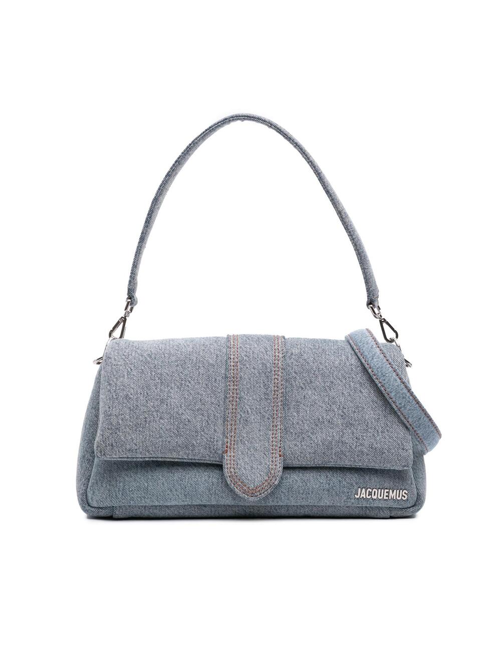 Jacquemus Denim Le Bambimou Satchel #324330J69B